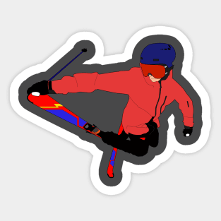 FREESTYLE SKIER! Sticker